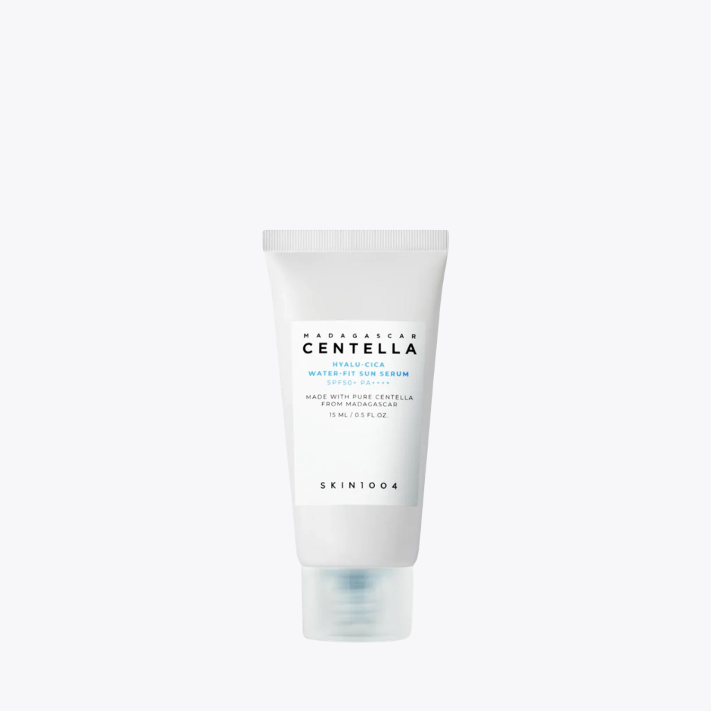 Skin1004 Madagascar Centella Hyalu-Cica Water-Fit Sun Serum 15ml - Image 4