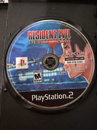 Resident Evil: Dead Aim (Sony PlayStation 2, 2003) GameStop Case