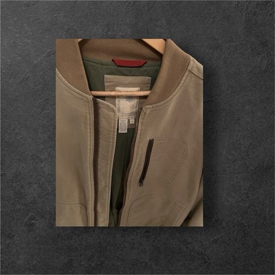 Men's Large Tan Cotton Blend Territory Ahead Blazer Jacket