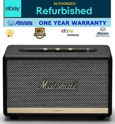 Marshall Acton II Bluetooth Speaker Black/Silver/Gold Face eBay Refurbished EX
