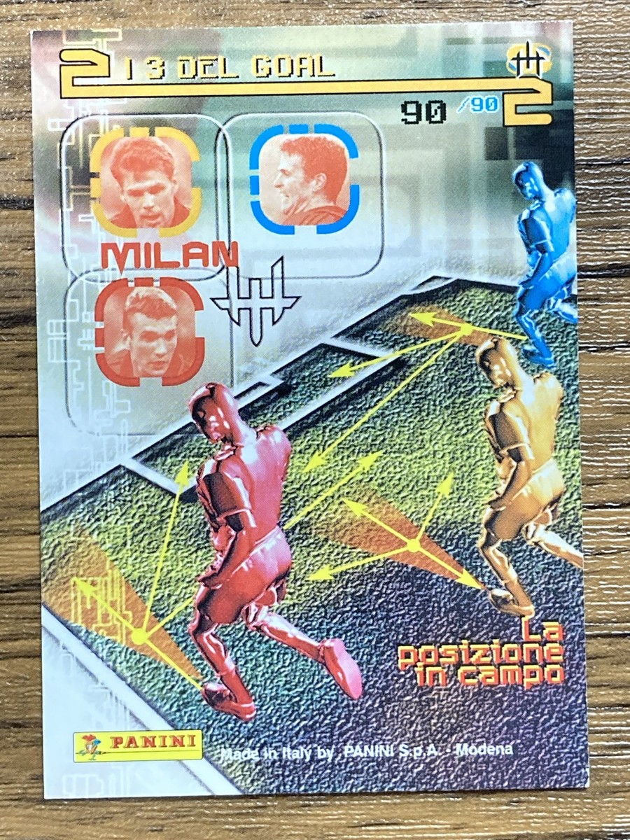 Panini Card Calcio 1999-2000 Serie A No.90 Zvonimir Boban AC Milan