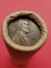 1912-D LINCOLN WHEAT CENT 1915-D LINCOLN WHEAT PENNY COIN ROLL ENDERS BANKROLLED