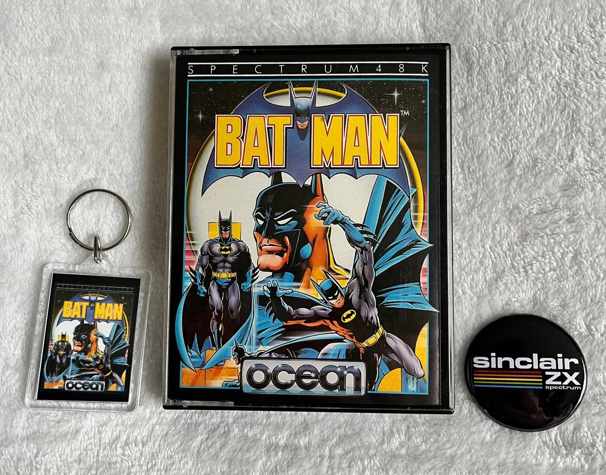 JEUX INFORMATIQUES BATMAN OCEAN X 2. 1 x SPECTRUM 1 x