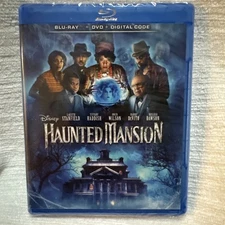 Haunted Mansion (Blu-ray + DVD + Digital, 2023) New Disney Halloween