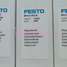 1PC NEW in Box FESTO MFH-5-1/8-S-B 19759 Solenoid Valve Freight Free