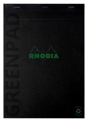 Rhodia 5x Block A4+ 350 g/m2, Nr. 19, 70 Bl kariert, 90 g/m2 Schwarz 19991C