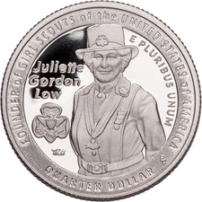 2025-S Proof Juliette Gordon Low American Women Quarter 25C