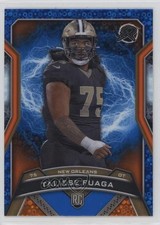 2024 Topps Resurgence Rookies Blue & Orange Spark Refractor Taliese Fuaga 1u6
