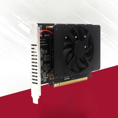 4 positions, with fan m.2 M Key SSD to PCIE with 16XPCIE to nvme