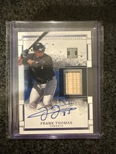 2025 Panini Impeccable FRANK THOMAS Game-Used Bat Relic Auto 94/99