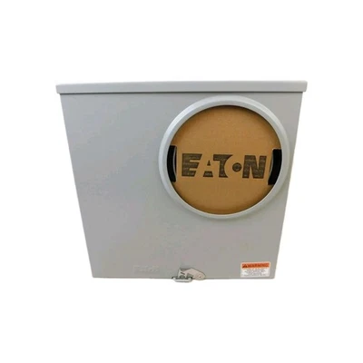 Eaton Underground Ringless Meter Socket 200A 600V NEMA 3R 1 Ph 3 Wire 4 Jaw