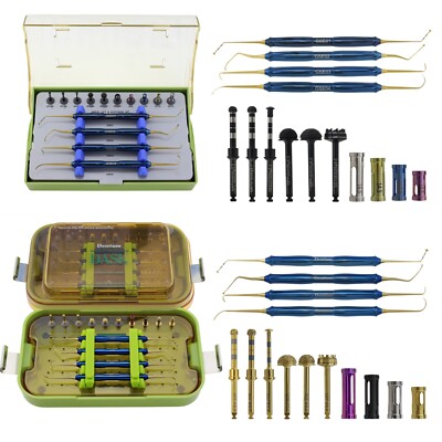 Dental Implant Advanced Sinus Lift Kit DASK Drills Stoppers Elevation Instrument