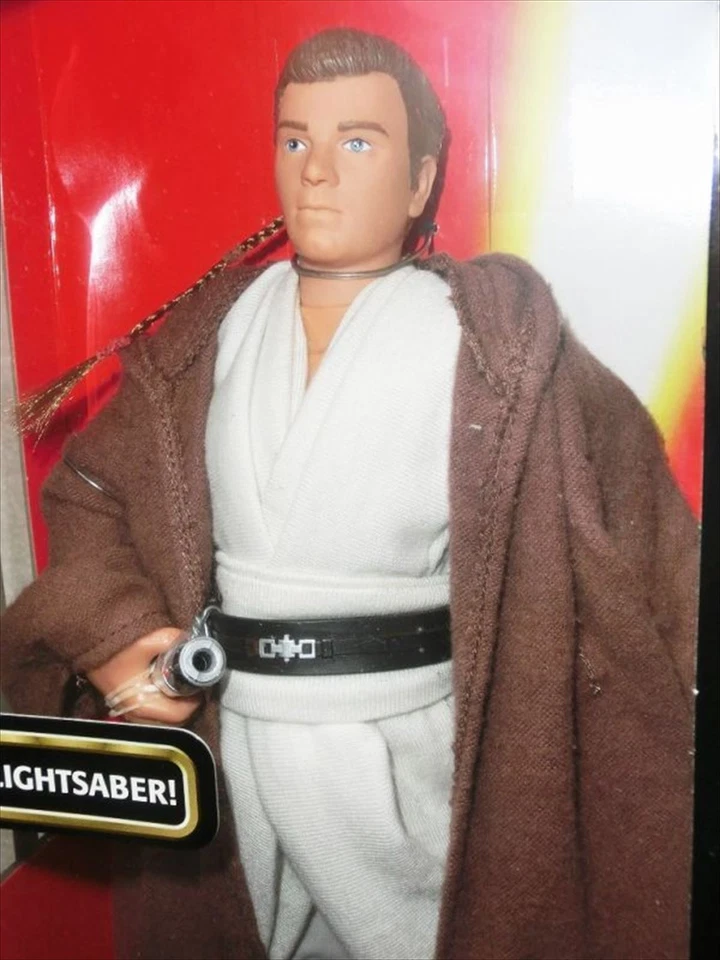 TOMY Star Wars Episodio 1 Obi-Wan Kenobi figura de 12 pulgadas de JAPÓN Foto 3 de 4
