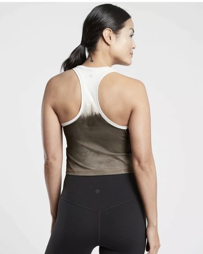 NUEVO CON ETIQUETAS ATLETA Shanti Acuarela Ombré Recorte Talla PEQUEÑO Tanque Mortero Hongo Ombre - Imagen 4 de 8