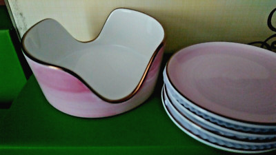 LENOX ~ kate spade ~ New York ~ Charles Lane Blush Coasters ~ Set Of Four