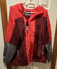 Beautiful Giant Men's Lightweight Breathable Running Golf Windbreaker L NWT