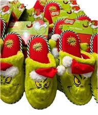 The Grinch Santa Slippers- perfect for Christmas Family Pictures 