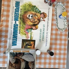 2 Posters NAPOLEON & SAMANTHA-1972-MICHAEL DOUGLAS-JODIE FOSTER-ADVENTURE-poster