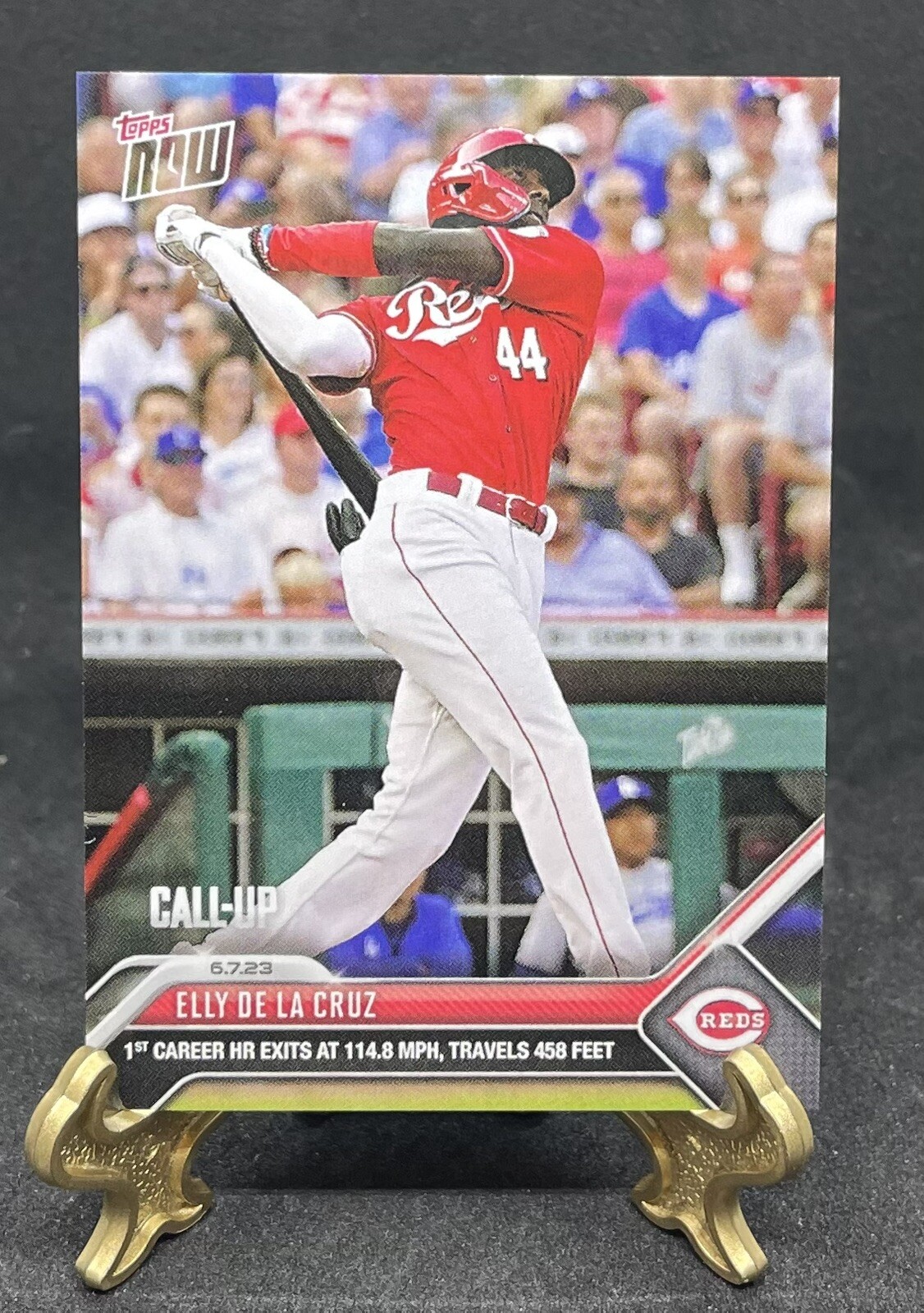 Elly De La Cruz Call Up 1st HR 2023 MLB TOPPS NOW Card 400 XRC SP 1/18972
