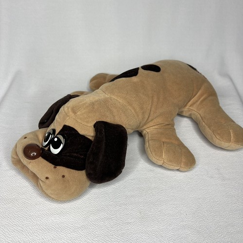 Tonka Pound Puppies 1985 Tan Dog Dark Brown Spots 18” Floppy Ears Stuffed Animal