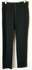 Womens Black Leggings With Side Zipper Size XL, New, HH9537