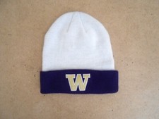 Adidas Washington Huskies Purple White Knit Beanie