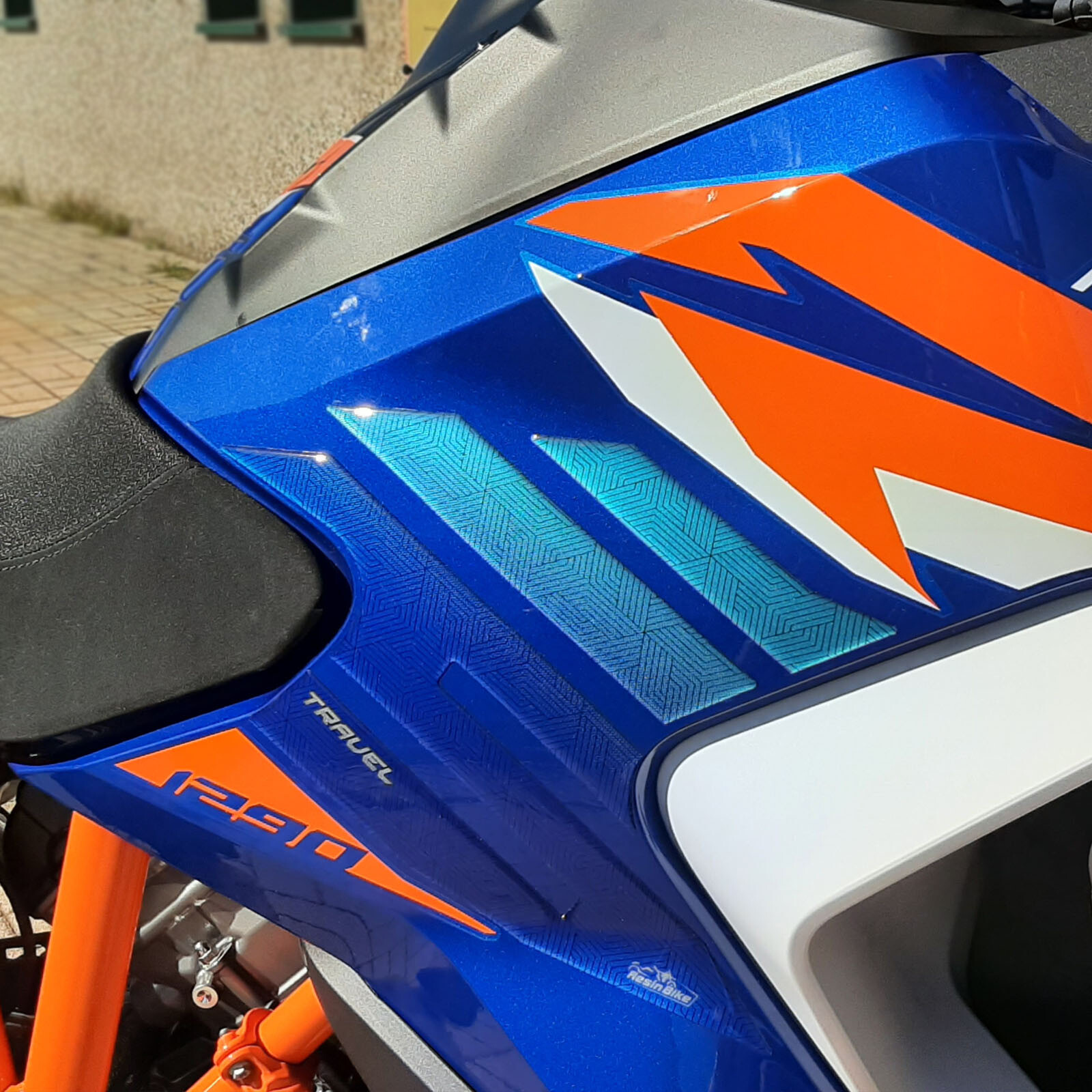 Adesivi 3D compatibili con KTM 1290 Super Adventure R 2021 Protezioni Laterali