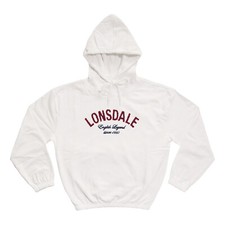 Felpa Donna LONSDALE Cotone Felpato - 2 Modelli