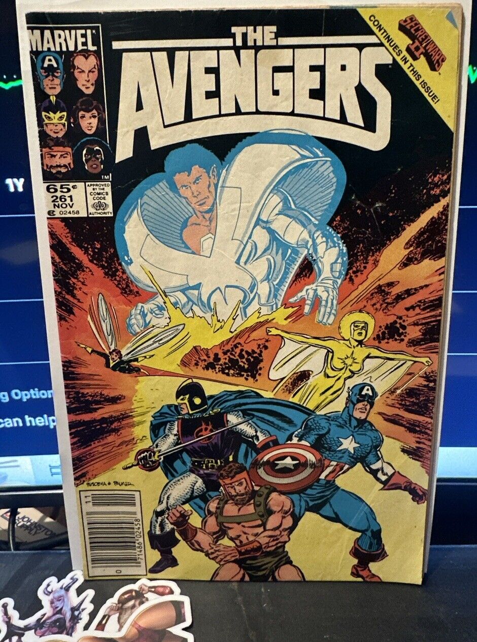 Avengers #261  Marvel Comics 1985 Secret Wars II