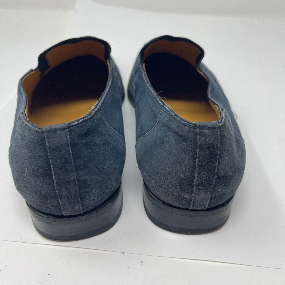 David Eden blue suede square toe Oxford shoes sz 11 | eBay display picture 2