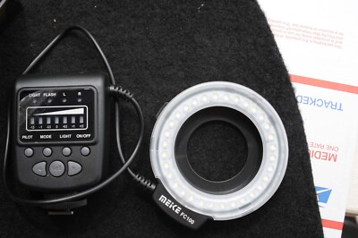 Meike MACRO RING FLASH FC100 Used once, tested working MAKE OFFER
