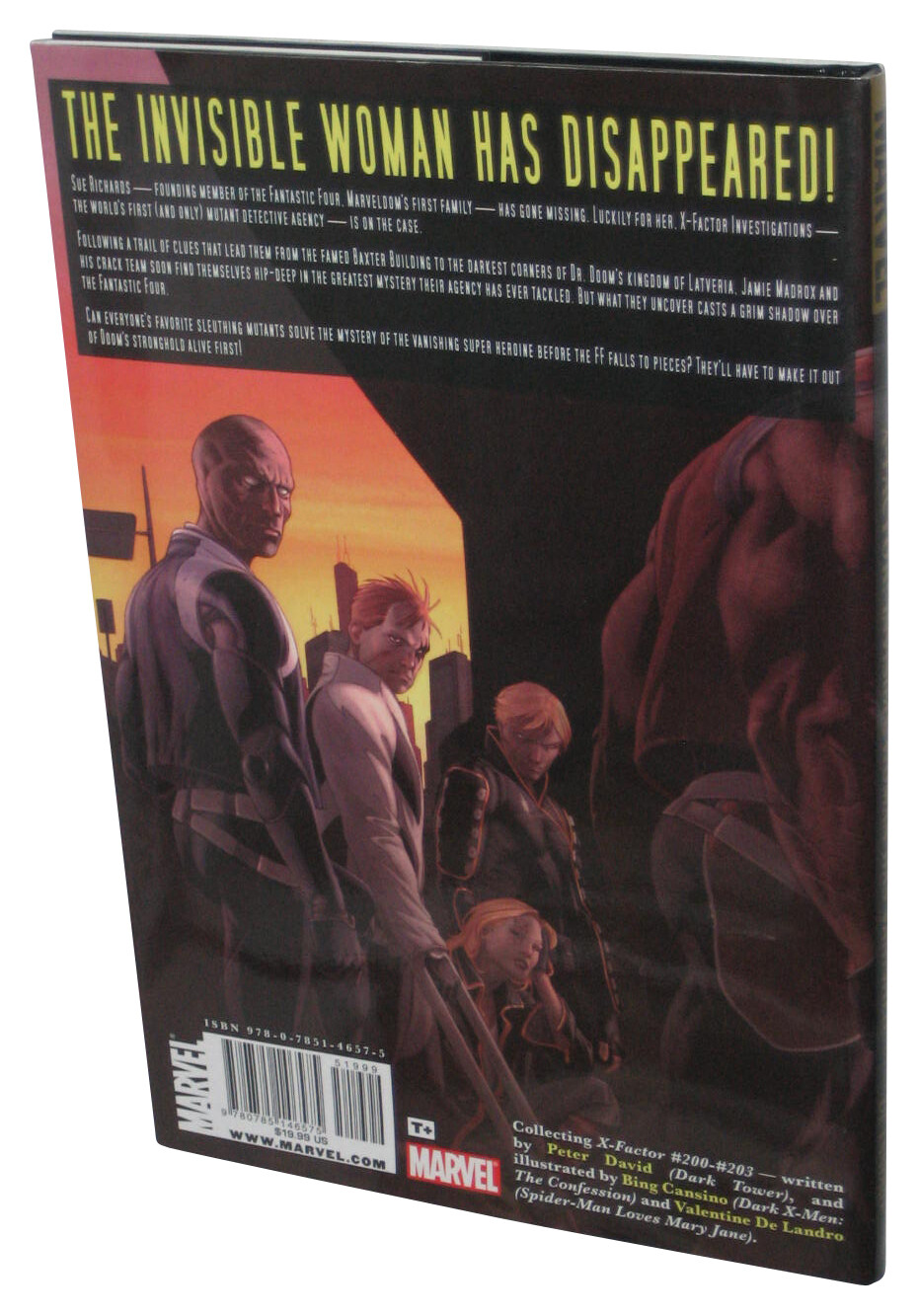 Thumbnail - Marvel X-factor: Unsichtbare Damen Hat Vanished (2010) Gebundenes Buch