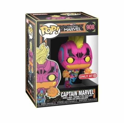 Marvel Comics Captain Marvel Target Funko Captain Marvel Tesseract