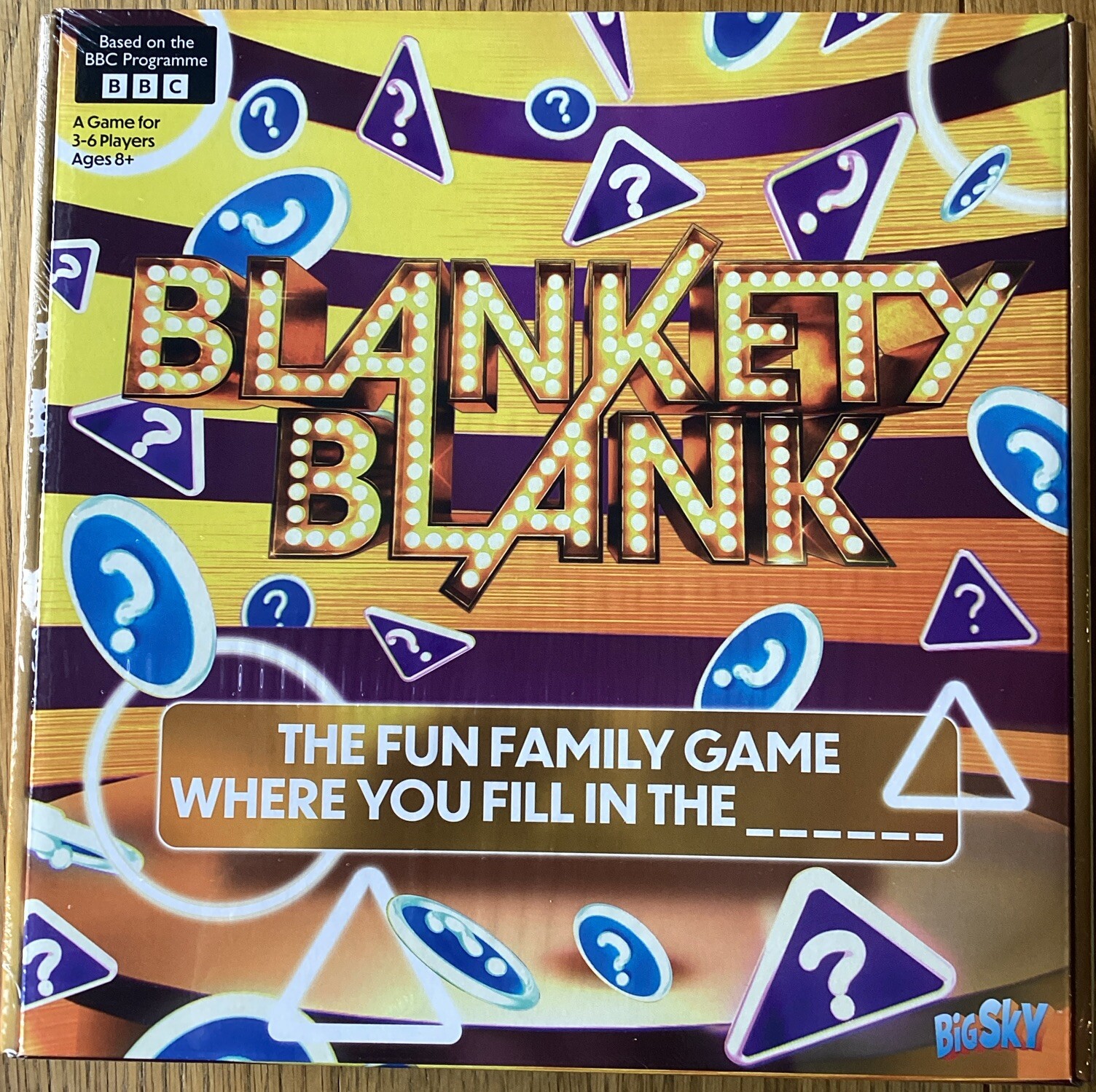 Blankety Blank ITV Show Board Game For 3-6 Players Ages 8+