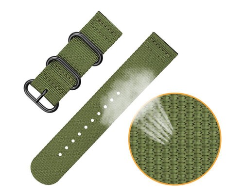 22mm Woven Nylon Watch Band Strap For (SUUNTO 9 PEAK) (SUUNTO 5 PEAK ) - Picture 4 of 14