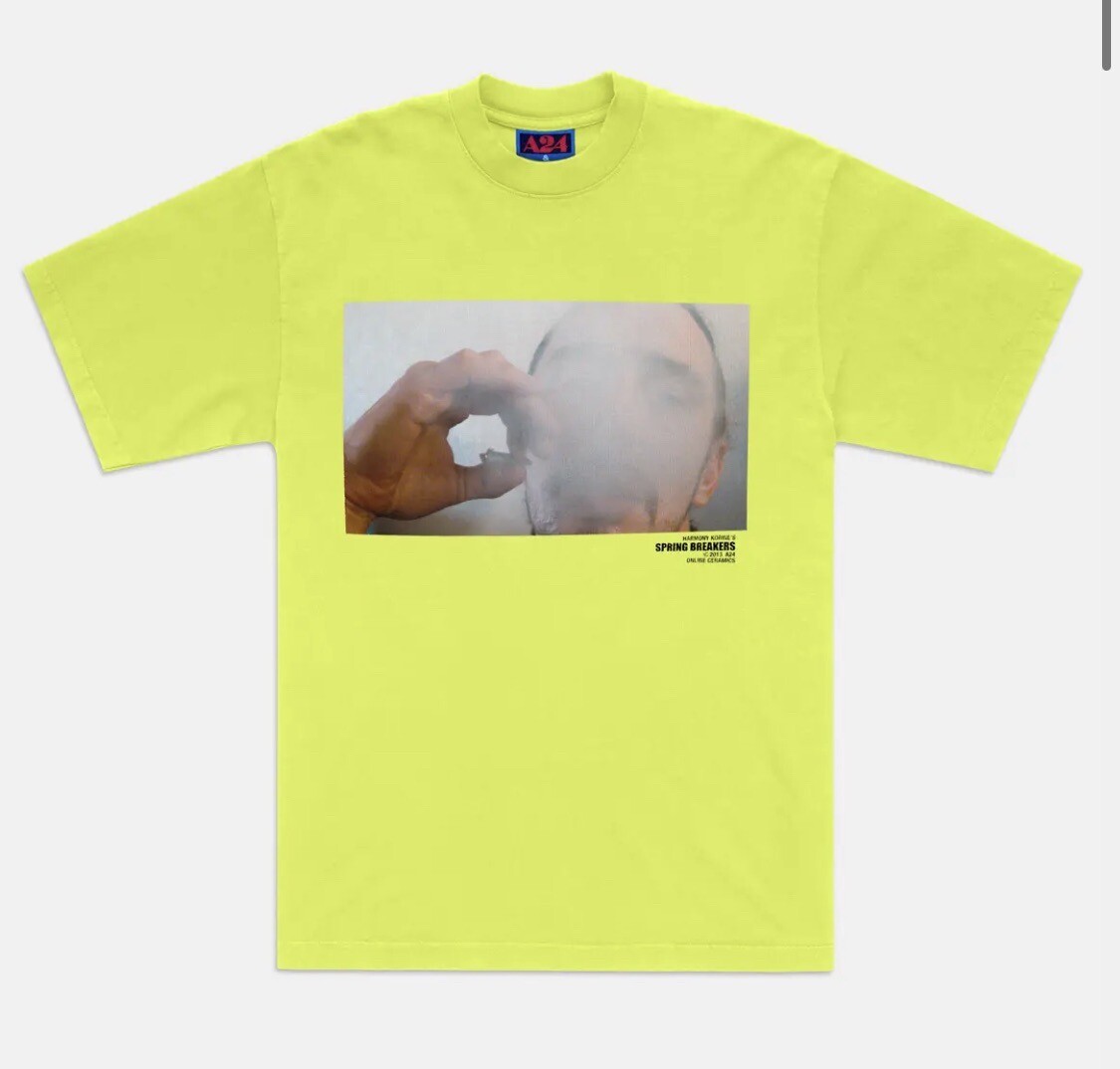 A24 Online Ceramics Spring Breakers Ski Mask Tee Sealed Brand New