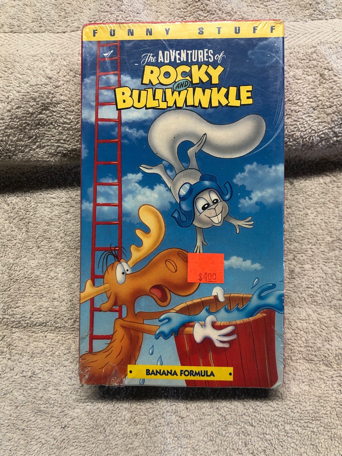 The Adventures of Rocky And Bullwinkle Banana Formula (VHS, 1991