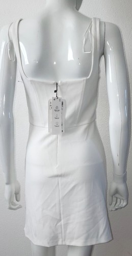 Zara Women's White Tank Mini Bodycon Mini Dress SZ M NWT - Picture 10 of 12