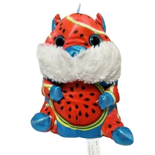 Good Stuff Plush Watermelon Hamster Stuffed Animal Lovey 10"
