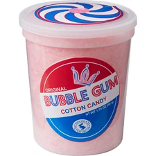 Bubble Gum  Cotton Candy - One - 1.75 oz. Tub - FREE SHIPPING