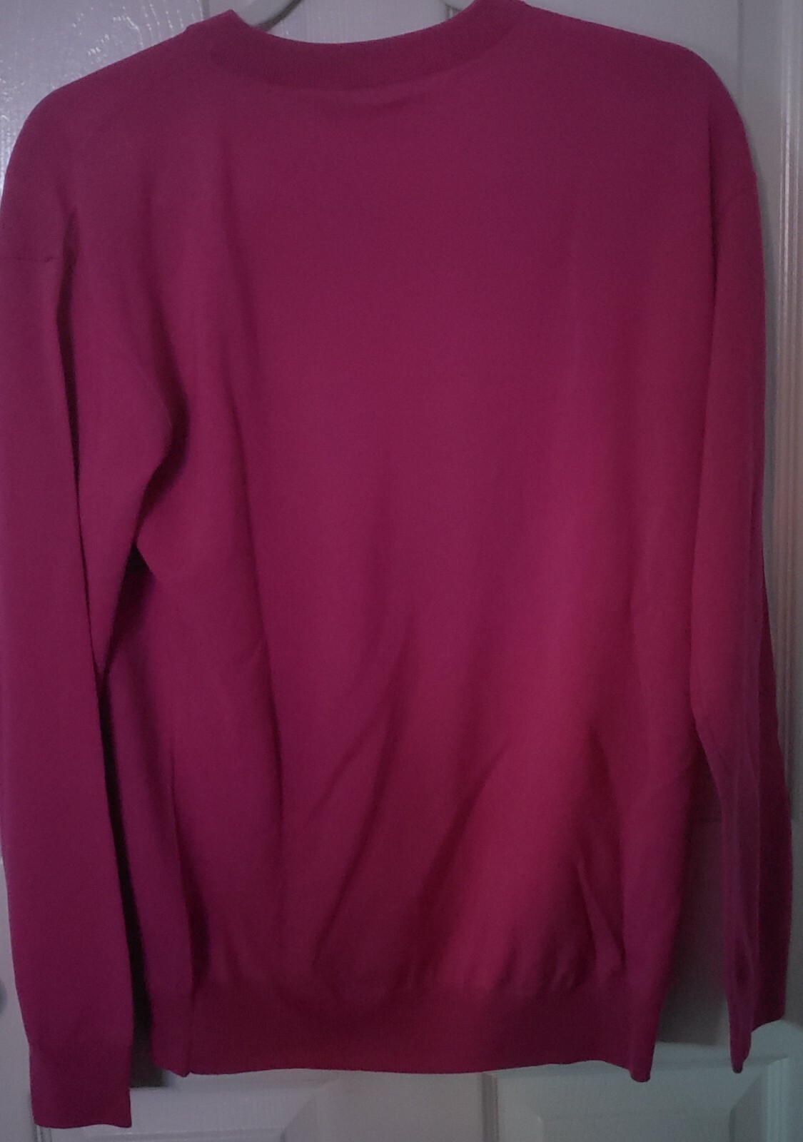 Moschino Couture Teddy Crewneck Unisex Sweater Pink 46 NWT $795+