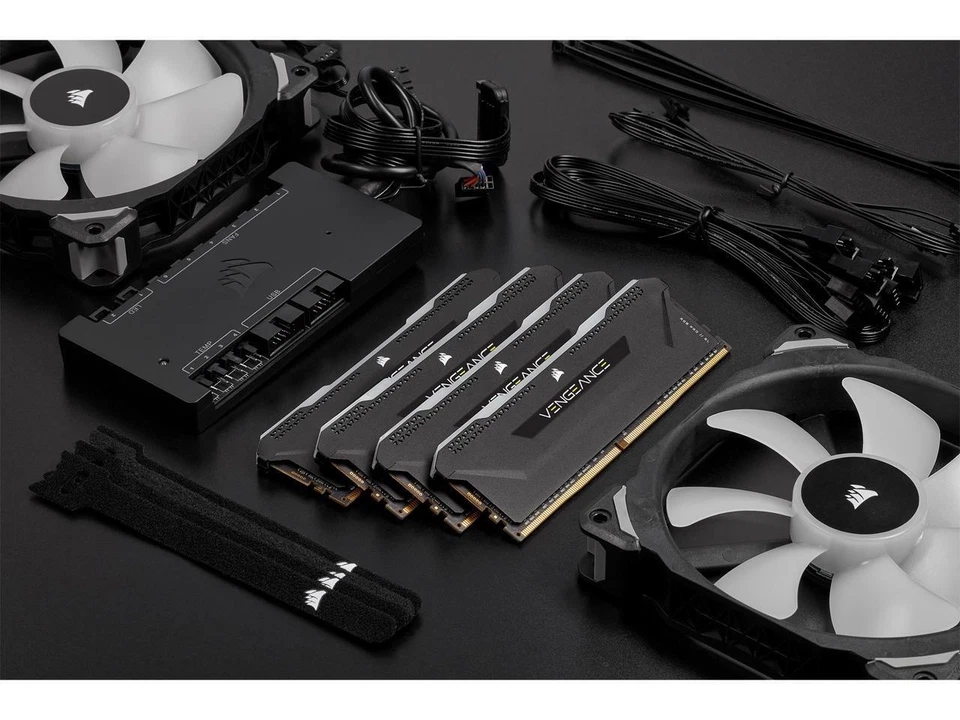 CORSAIR Vengeance RGB Pro SL 16GB (2 x 8GB) 288-Pin PC RAM DDR4 3200 (PC4 25600) - Image 4 of 4