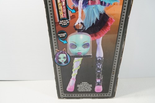 Monster High Gore Geous Ghoul Beast Freaky Friend Changing Eyes 28" - Picture 10 of 14