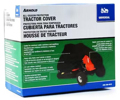 Arnold 490-290-0013 Universal Riding Lawn Tractor Mower Cover w Elastic Bottom