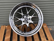 4 Pcs 18x9.5 35 5x100 Mflow Mfl2 Pvd Chrome Wheels 18 Deep Lip Rims