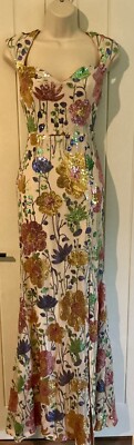 Wunderschönes Neu Pailletten Abendkleid Gr. M 10 12 Hochzeit Party Cocktails Anlass