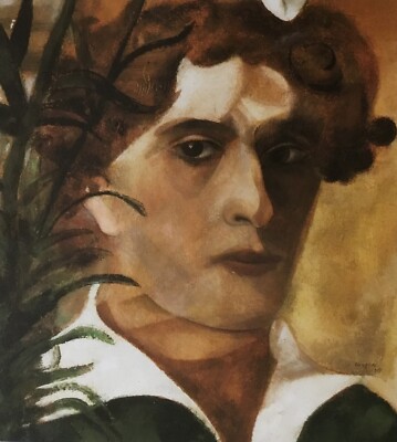 Marc Chagall Self-Portrait Custom Framed Print | eBay