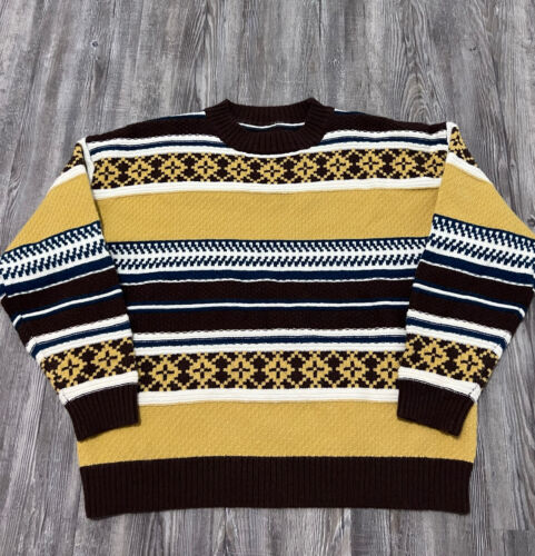 Vintage 80s/90s Knitted Mens Multicolor Coogi Lik… - image 1