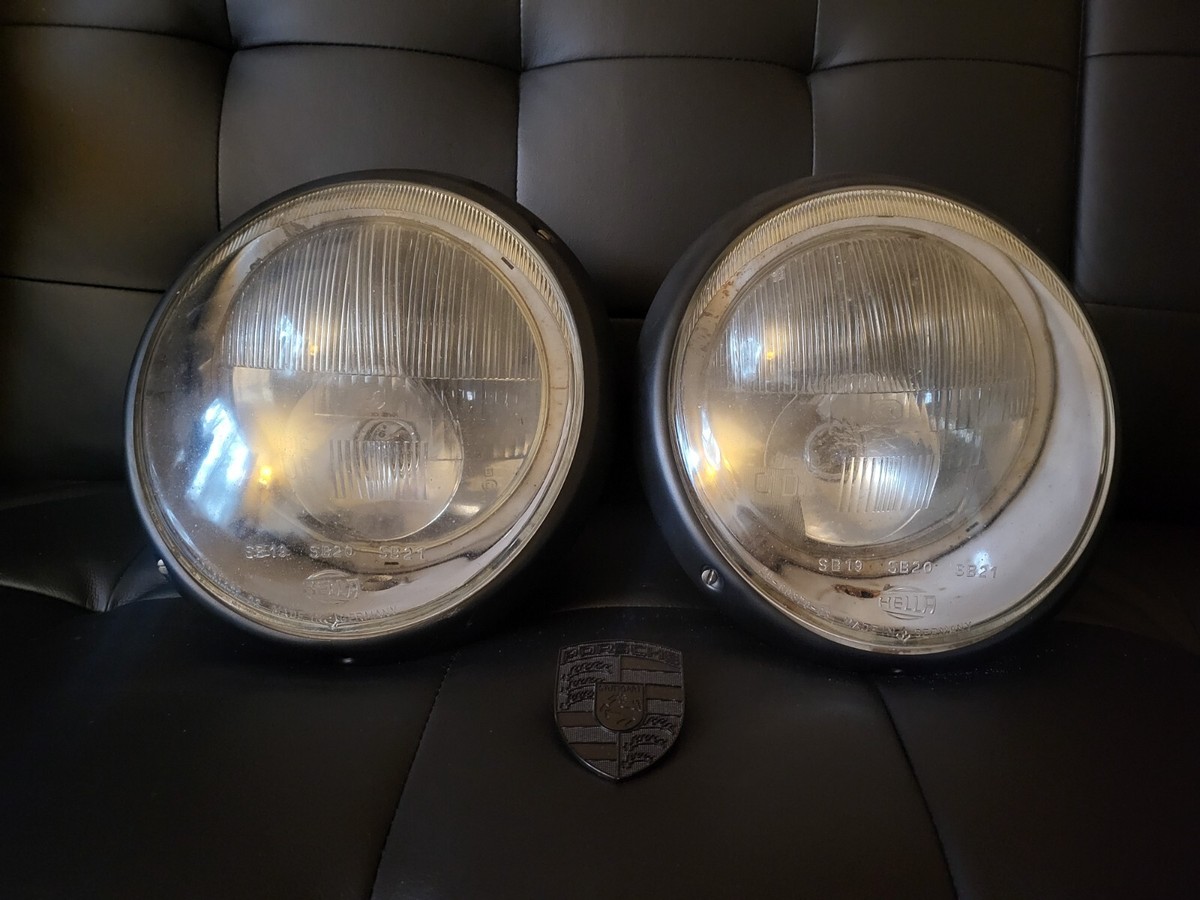 Extremely Rare headlights Cibie Bi-Iode Porsche 911R, 911ST and