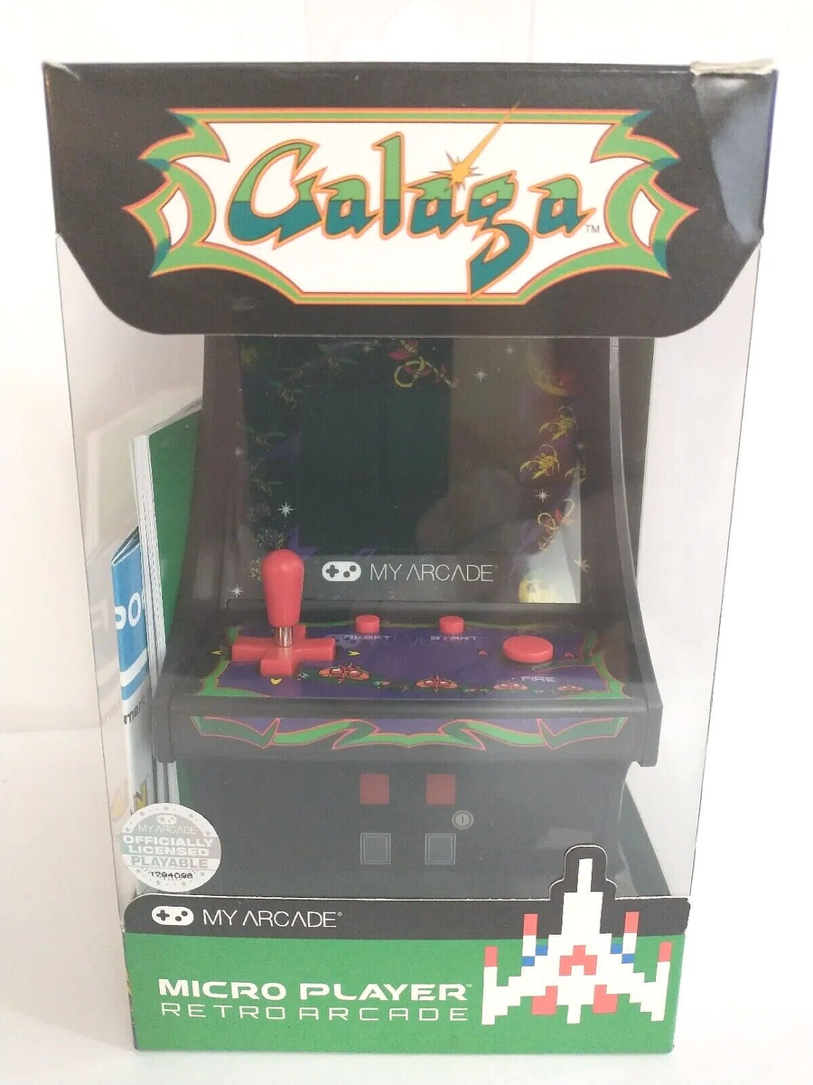 My Arcade Official Galaga Micro Player Handheld Retro Video Game